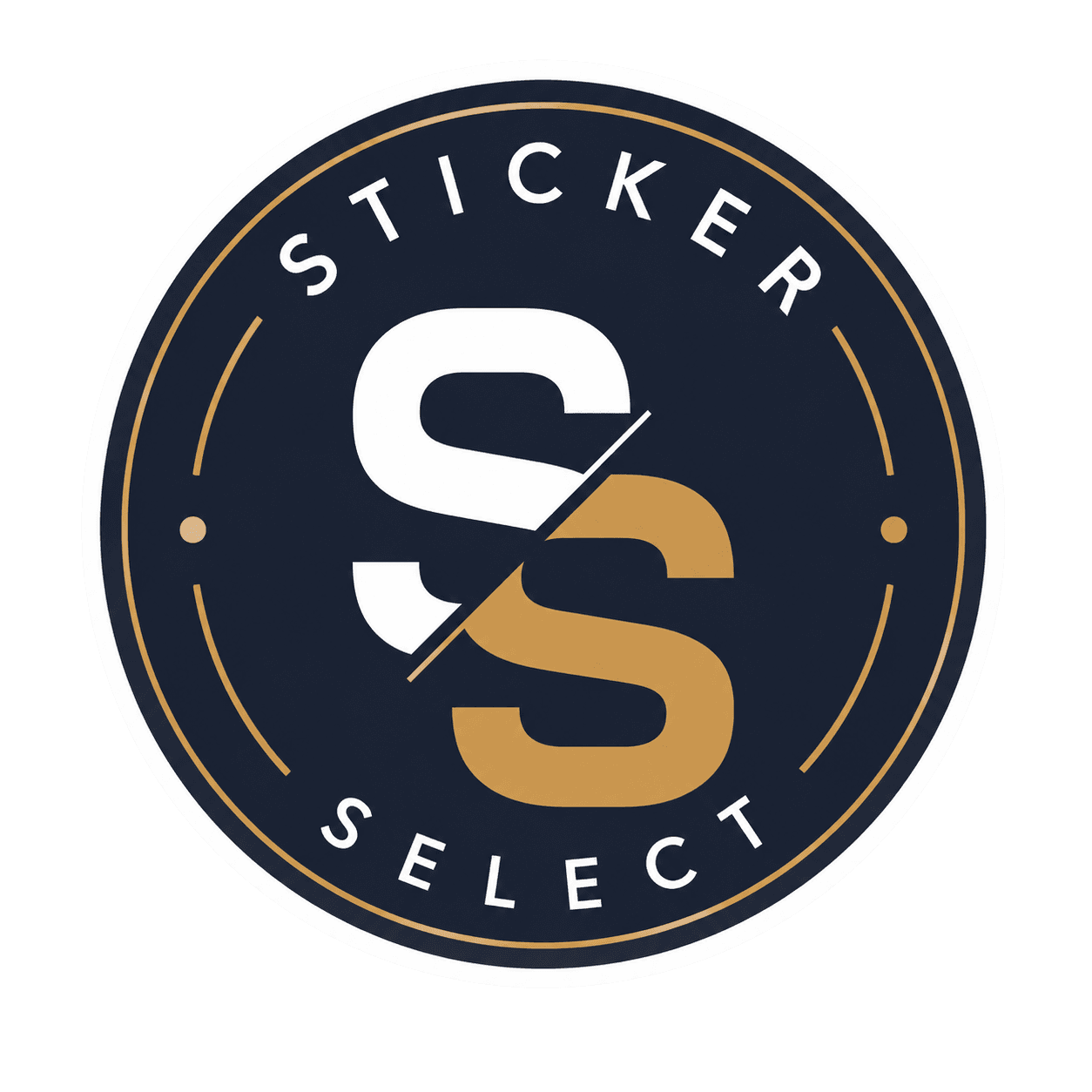 StickerSelect circle badge sticker