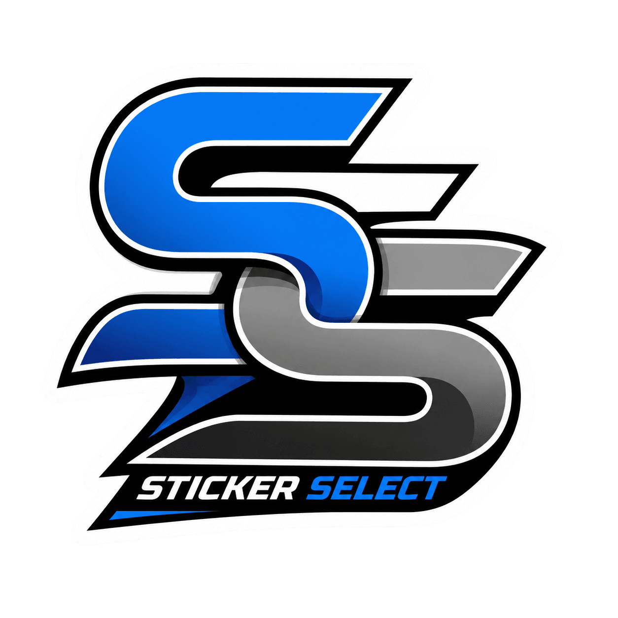 StickerSelect streetwear-style sticker